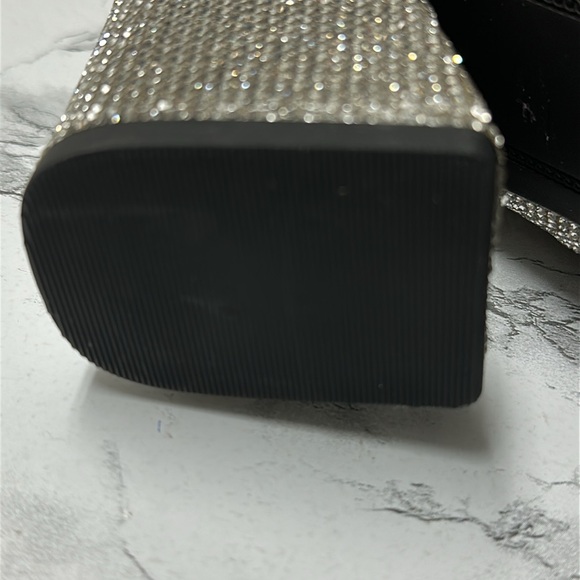 A New Day Women’s Cailin Silver Glitter Ankle Boots Size 6 - Picture 10 of 16